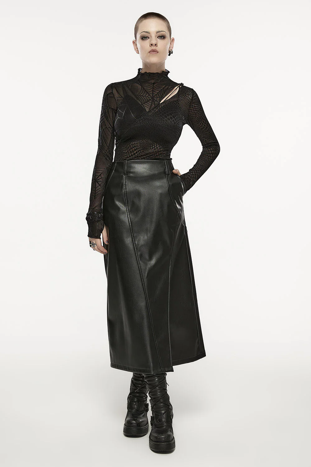 Macabre Mesh Top - Image 3