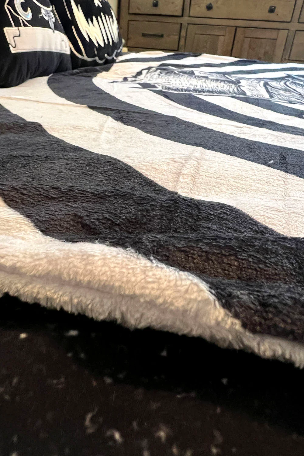 Mad as a Hatter Throw Blanket - Image 4