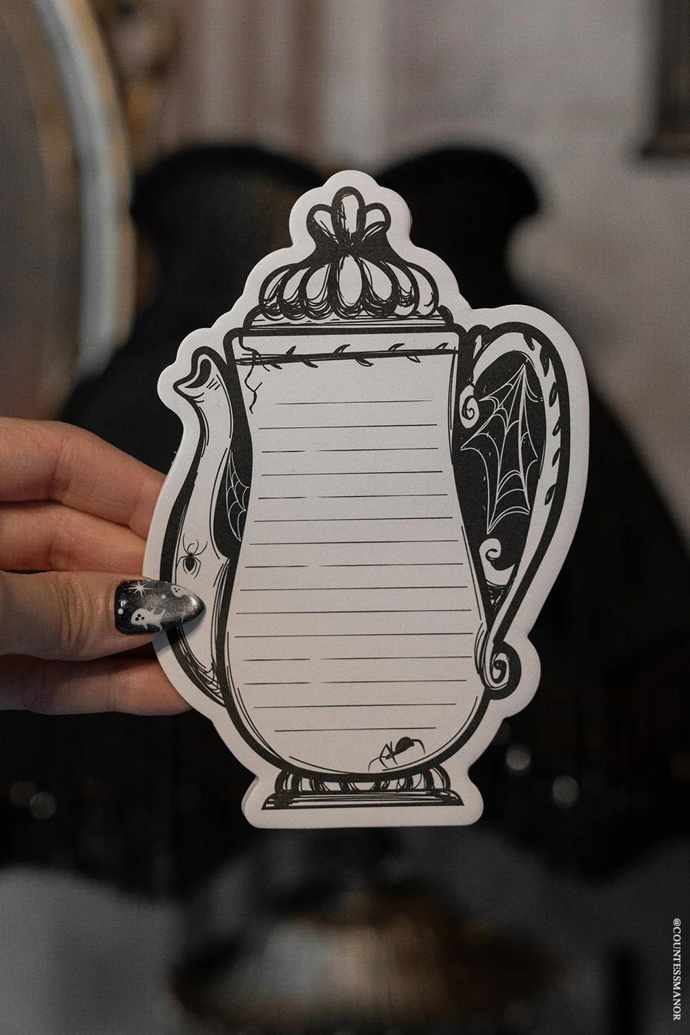 Mad Tea Party Teapot Sticky Notes