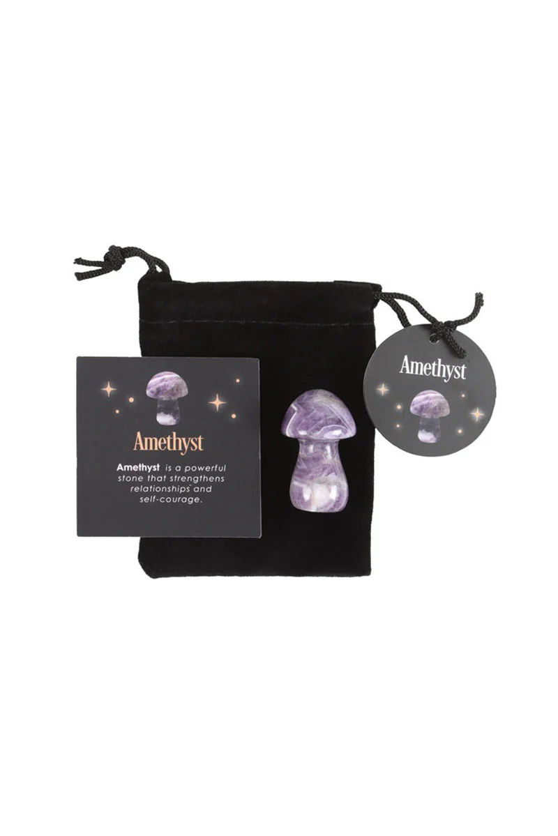 Magical Amethyst Crystal Mushroom - Image 2