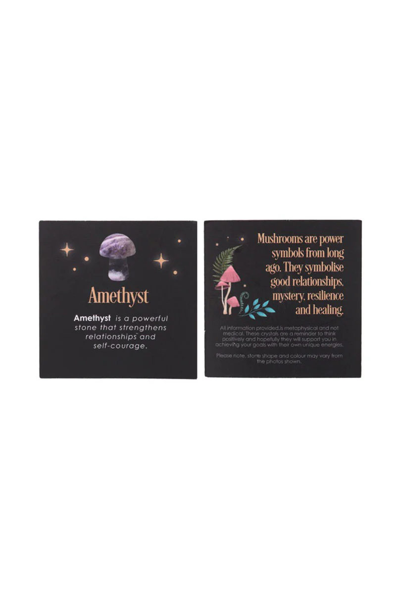 Magical Amethyst Crystal Mushroom - Image 4