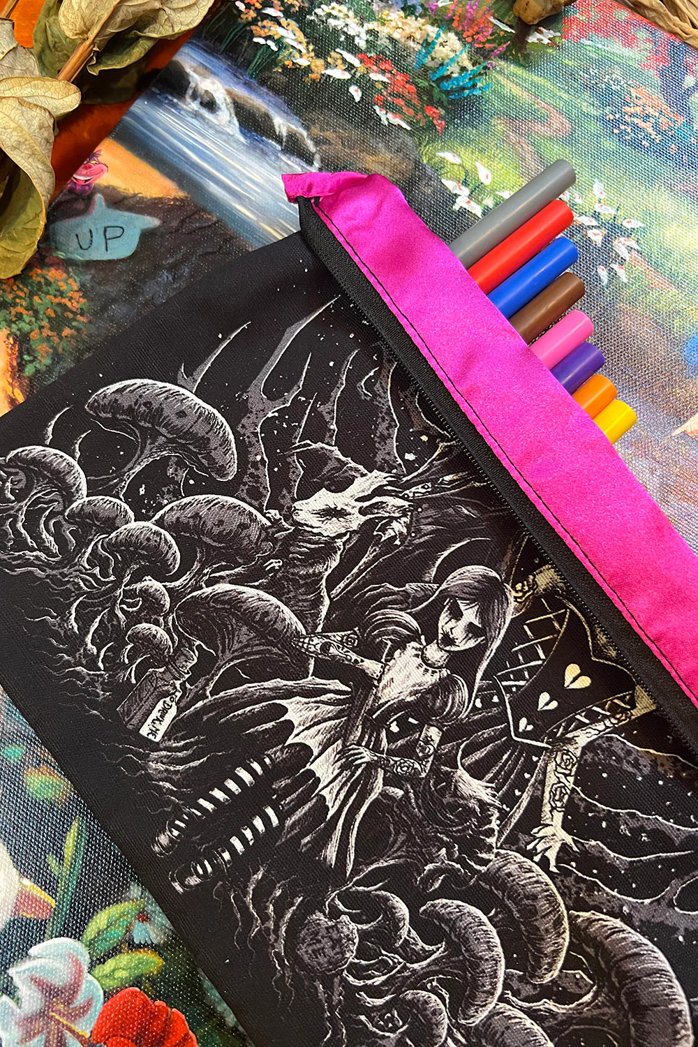 Malice In Wonderland Makeup Bag - Image 5