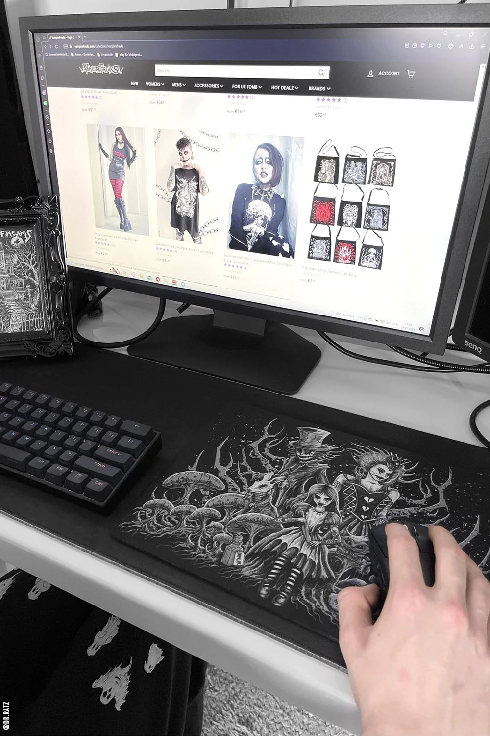 Malice in Wonderland Mouse Pad - Image 4