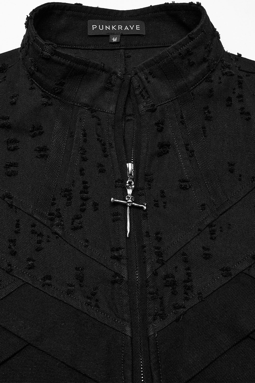 Malware Distressed Trench Coat - Image 6
