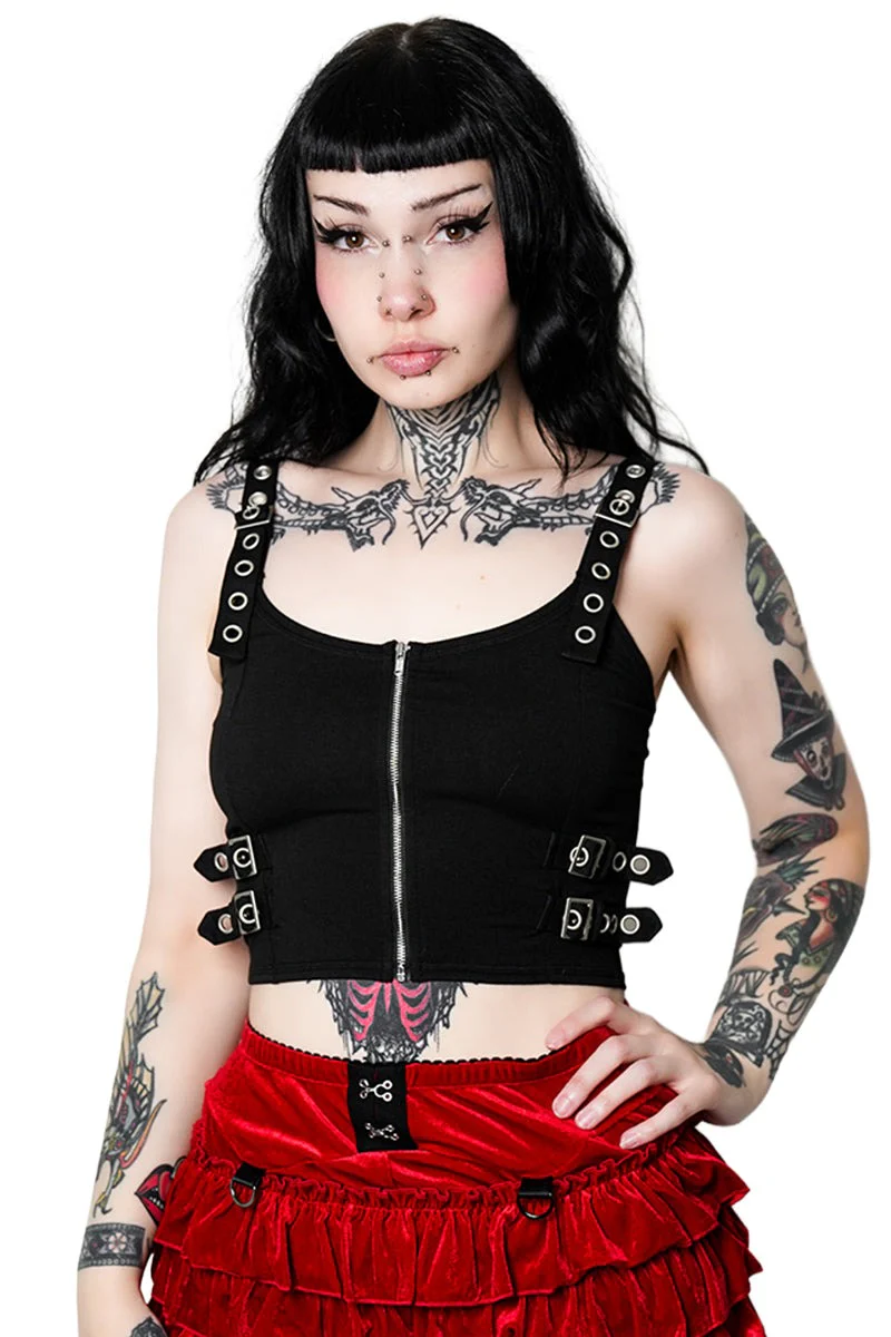 Mayhem Buckle Tank Top