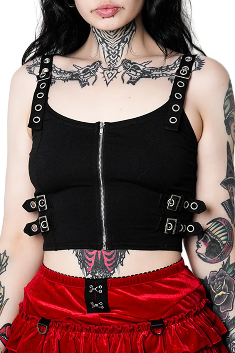 Mayhem Buckle Tank Top - Image 3