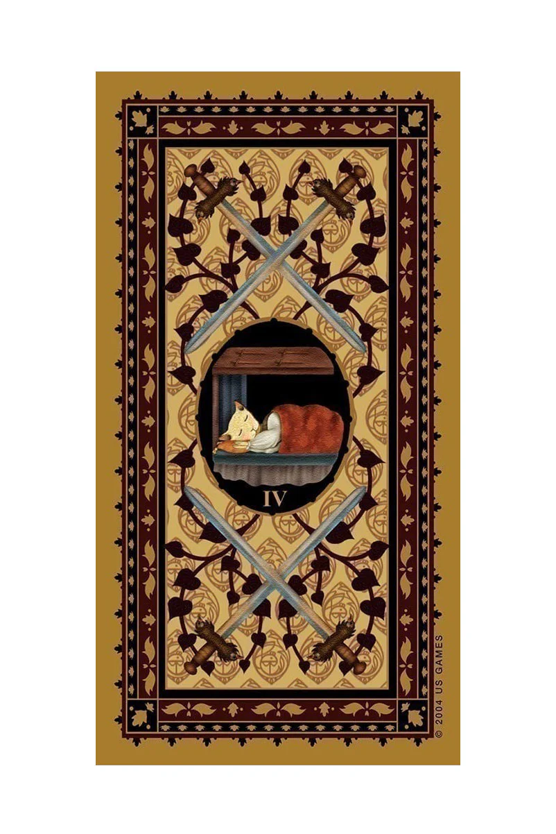 Medieval Cat Tarot Deck - Image 4