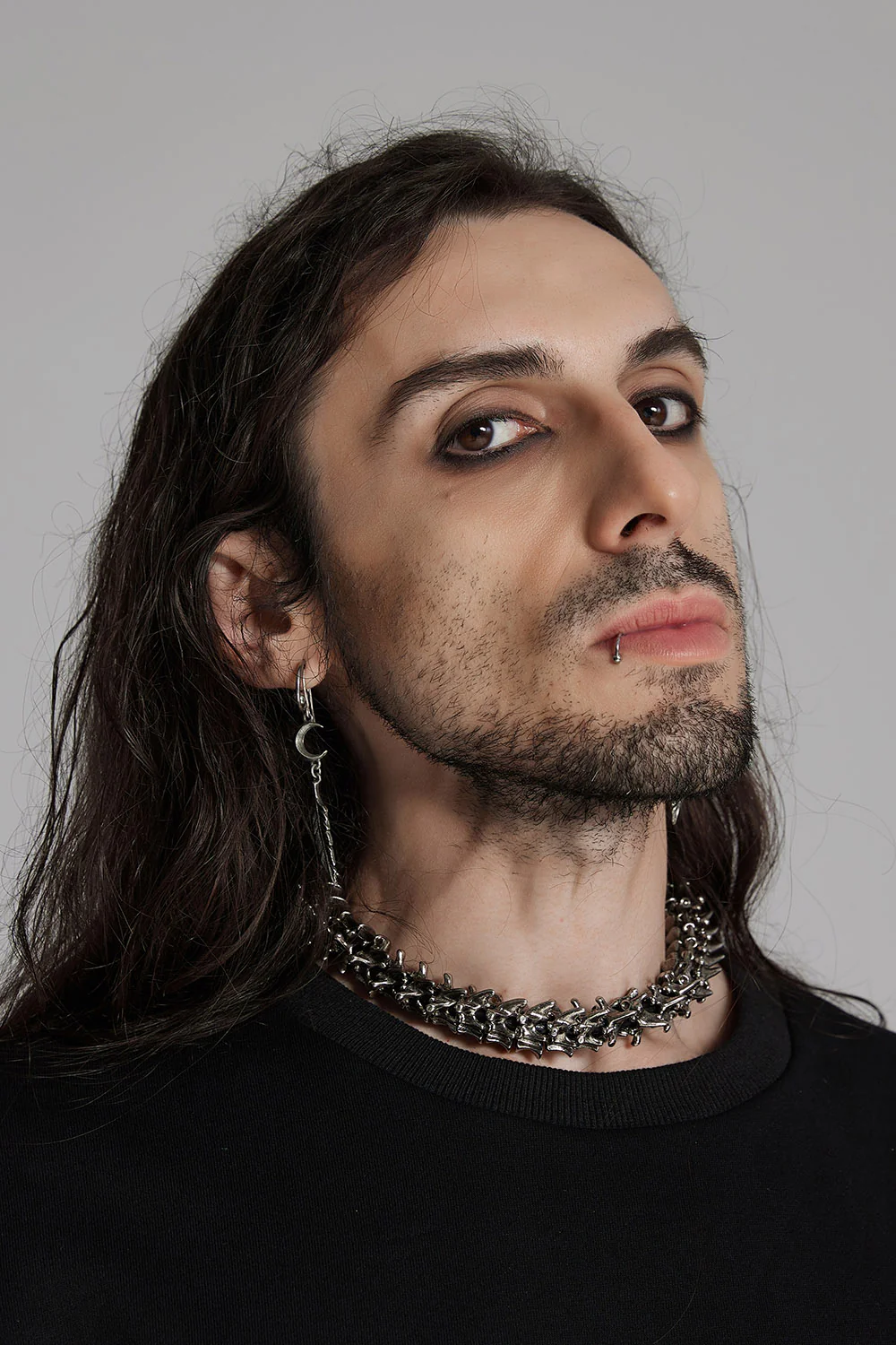 Memento Mori Skeleton Spine Necklace - Image 3