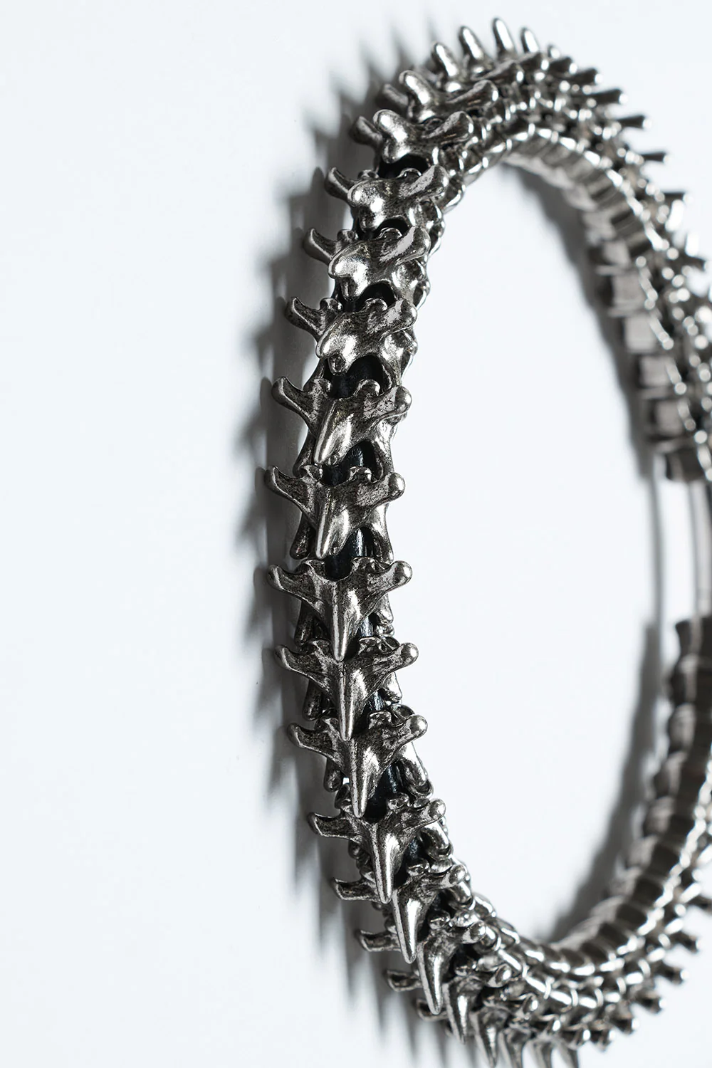 Memento Mori Skeleton Spine Necklace - Image 5