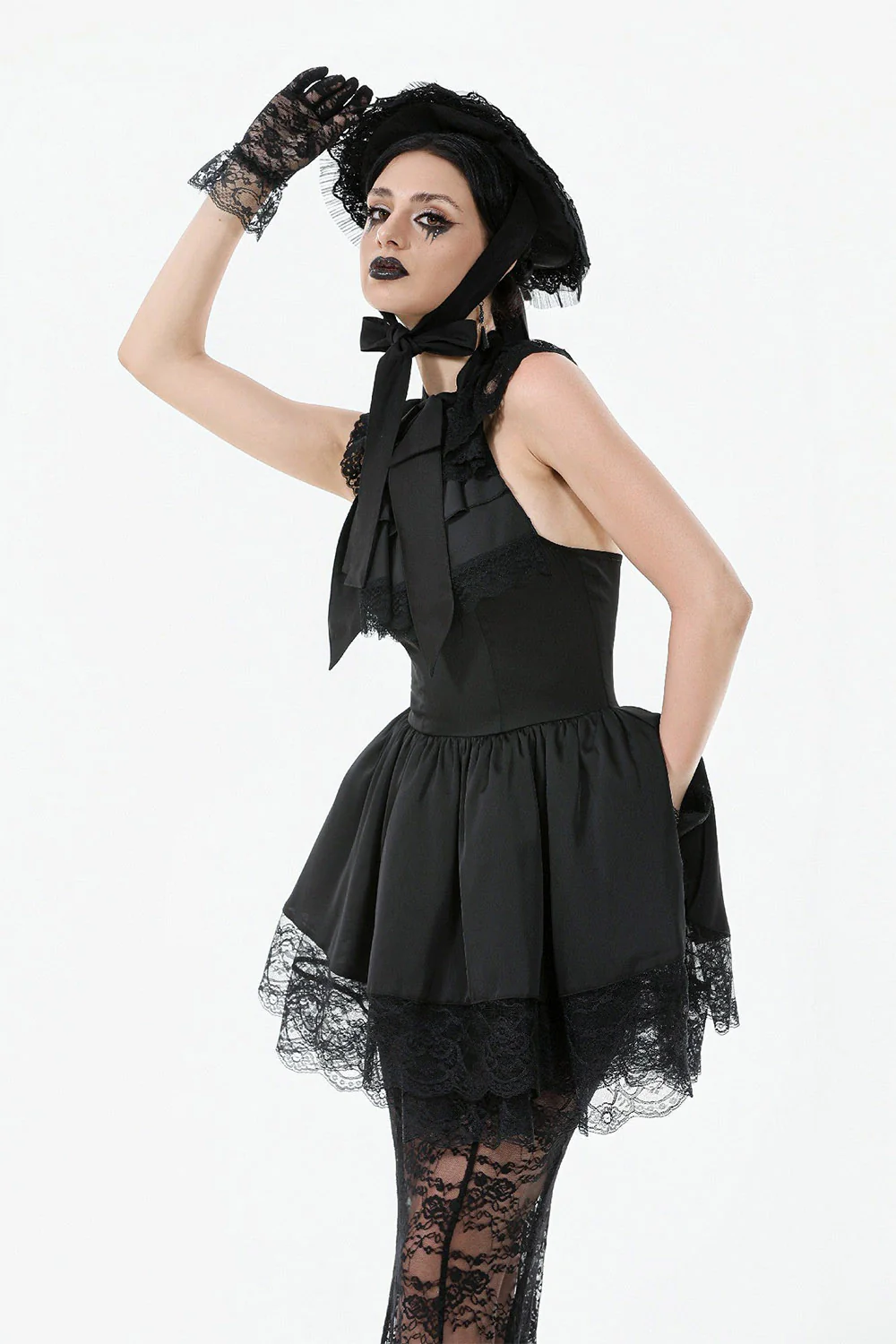 Memento Mori Veiled Vintage Hat