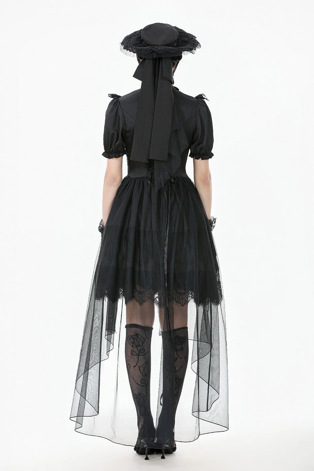 Memento Mori Veiled Vintage Hat - Image 6