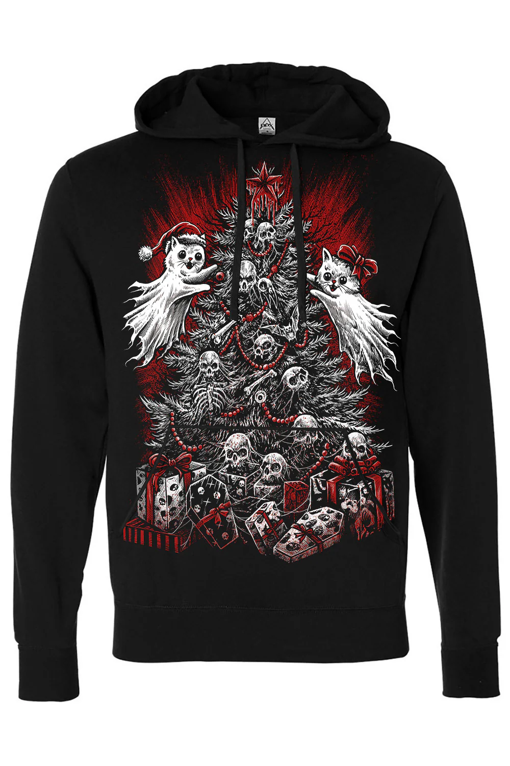 Merry Catmas Hoodie - Image 8