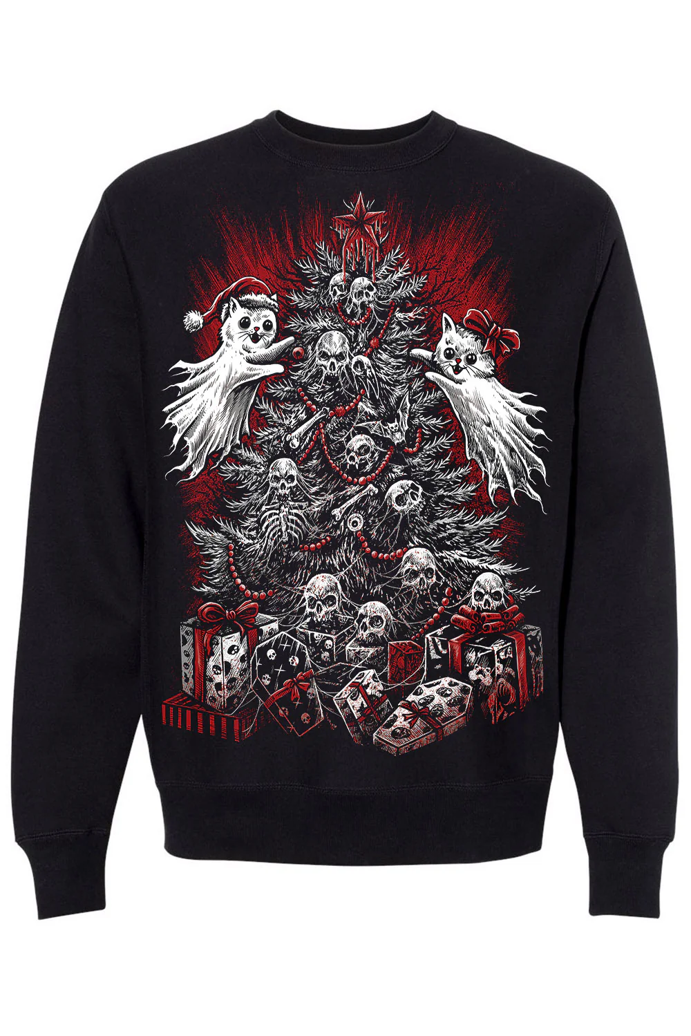 Merry Catmas Sweatshirt - Image 7