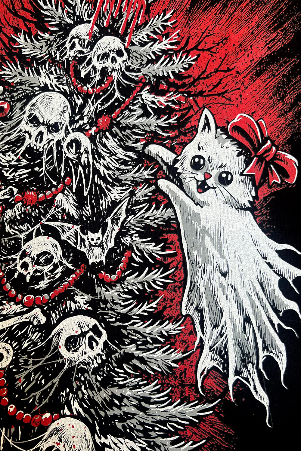 Merry Catmas T-shirt - Image 10