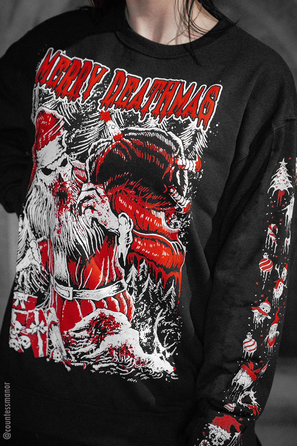 Merry Deathmas Christmas Tee [Multiple Styles Available] - Image 2