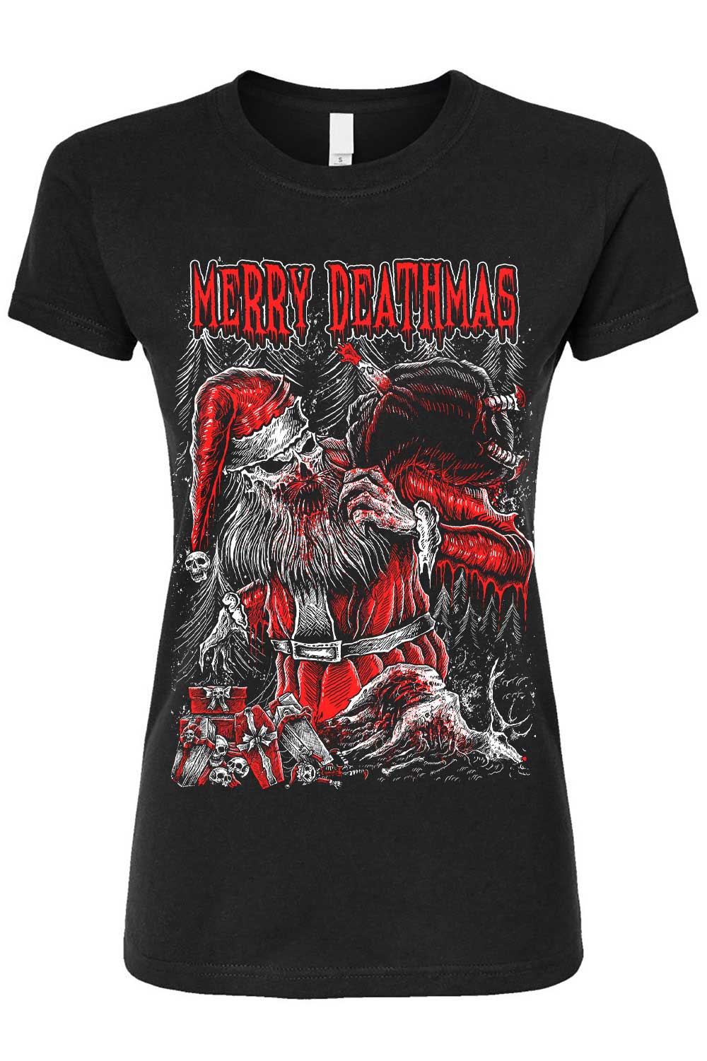 Merry Deathmas Christmas Tee [Multiple Styles Available] - Image 5