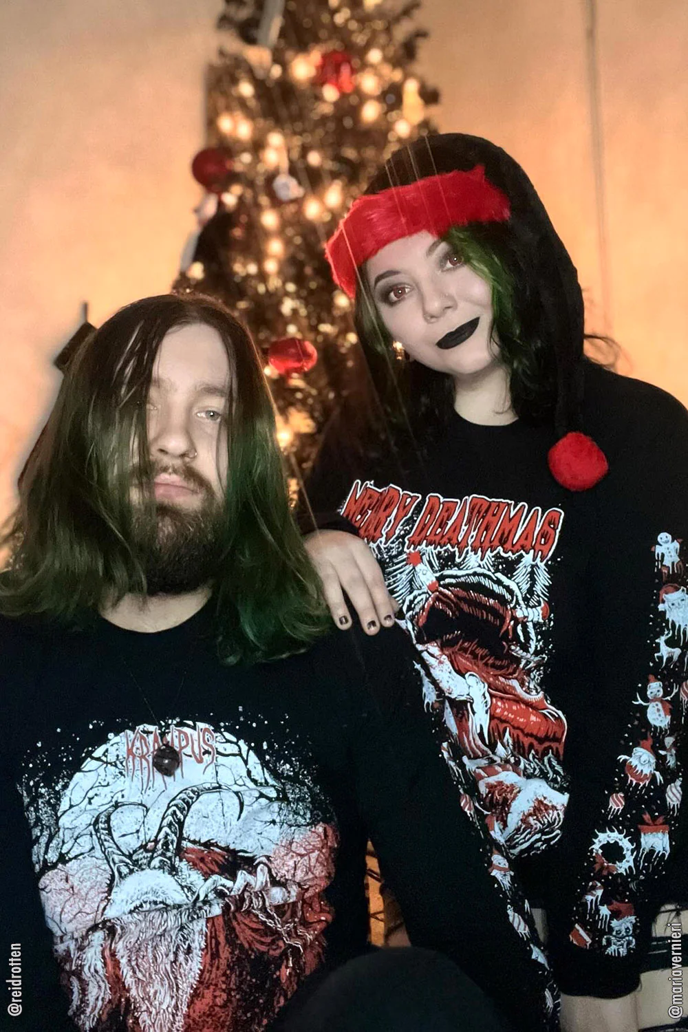 Merry Deathmas Christmas Tee [Multiple Styles Available] - Image 9