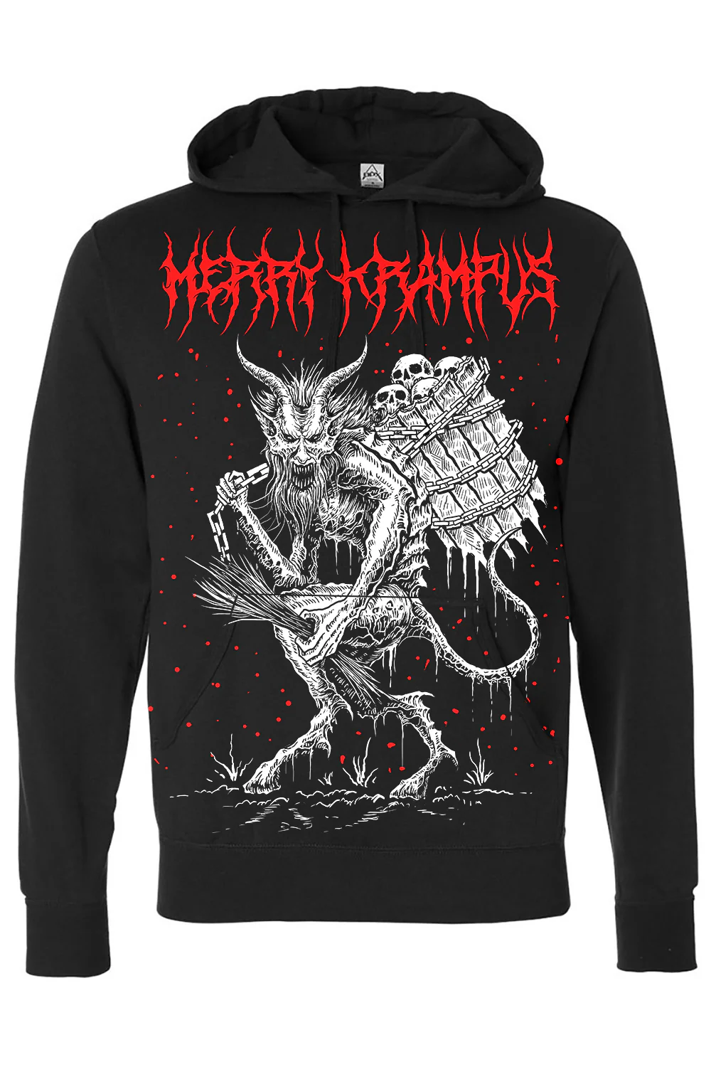 Merry Krampus Hoodie - Image 7