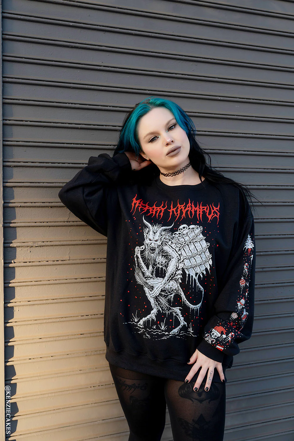 Merry Krampus Sweatshirt - Image 12