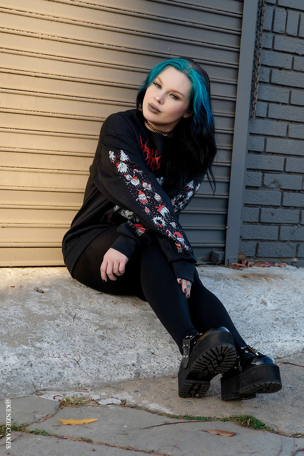 Merry Krampus Sweatshirt - Image 13