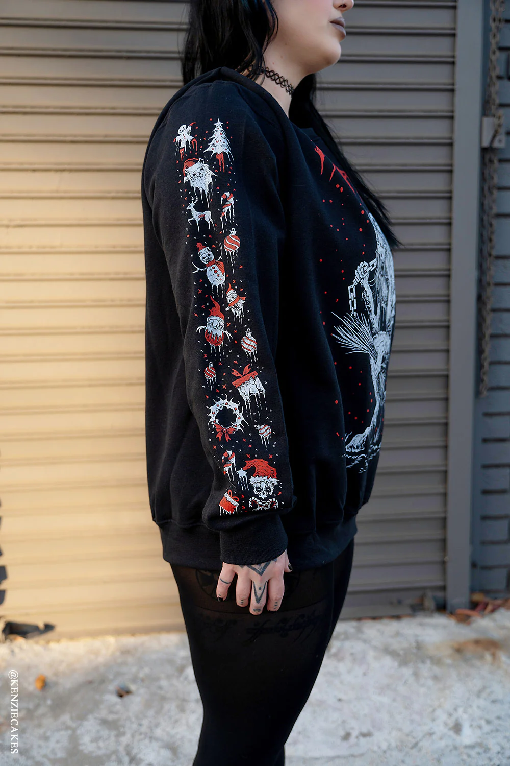 Merry Krampus Sweatshirt - Image 3