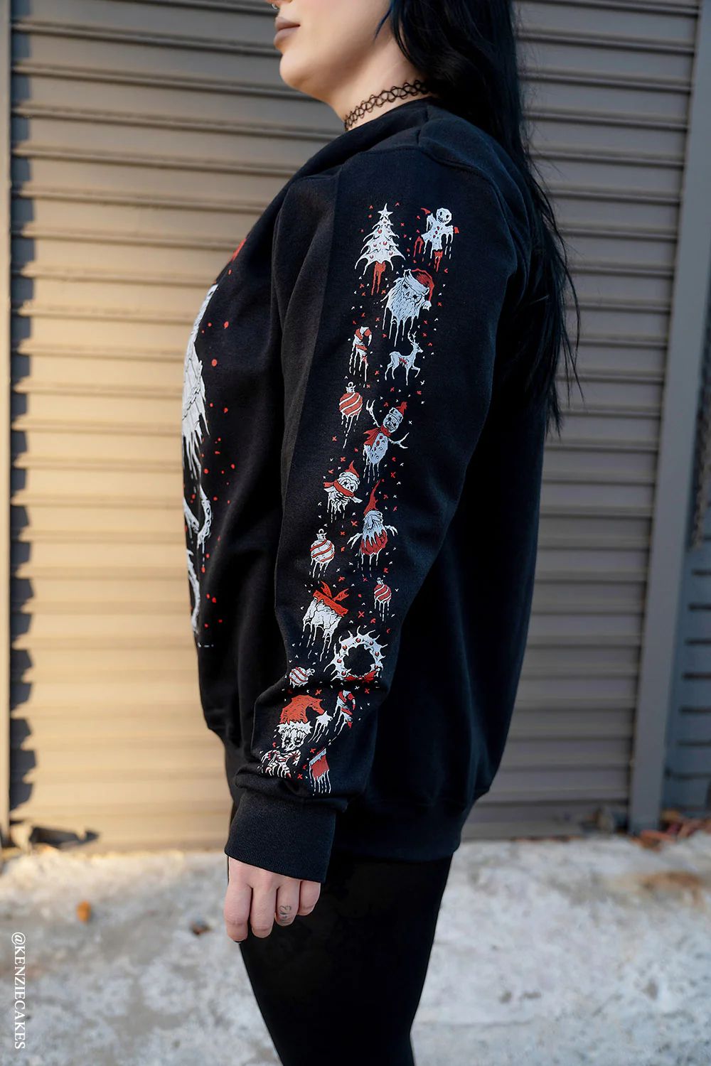 Merry Krampus Sweatshirt - Image 5