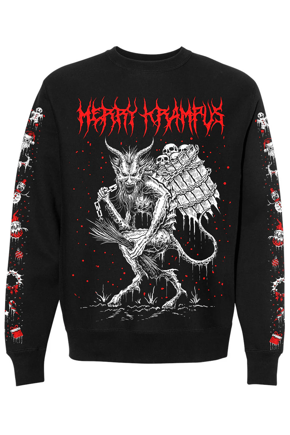 Merry Krampus Sweatshirt - Image 8