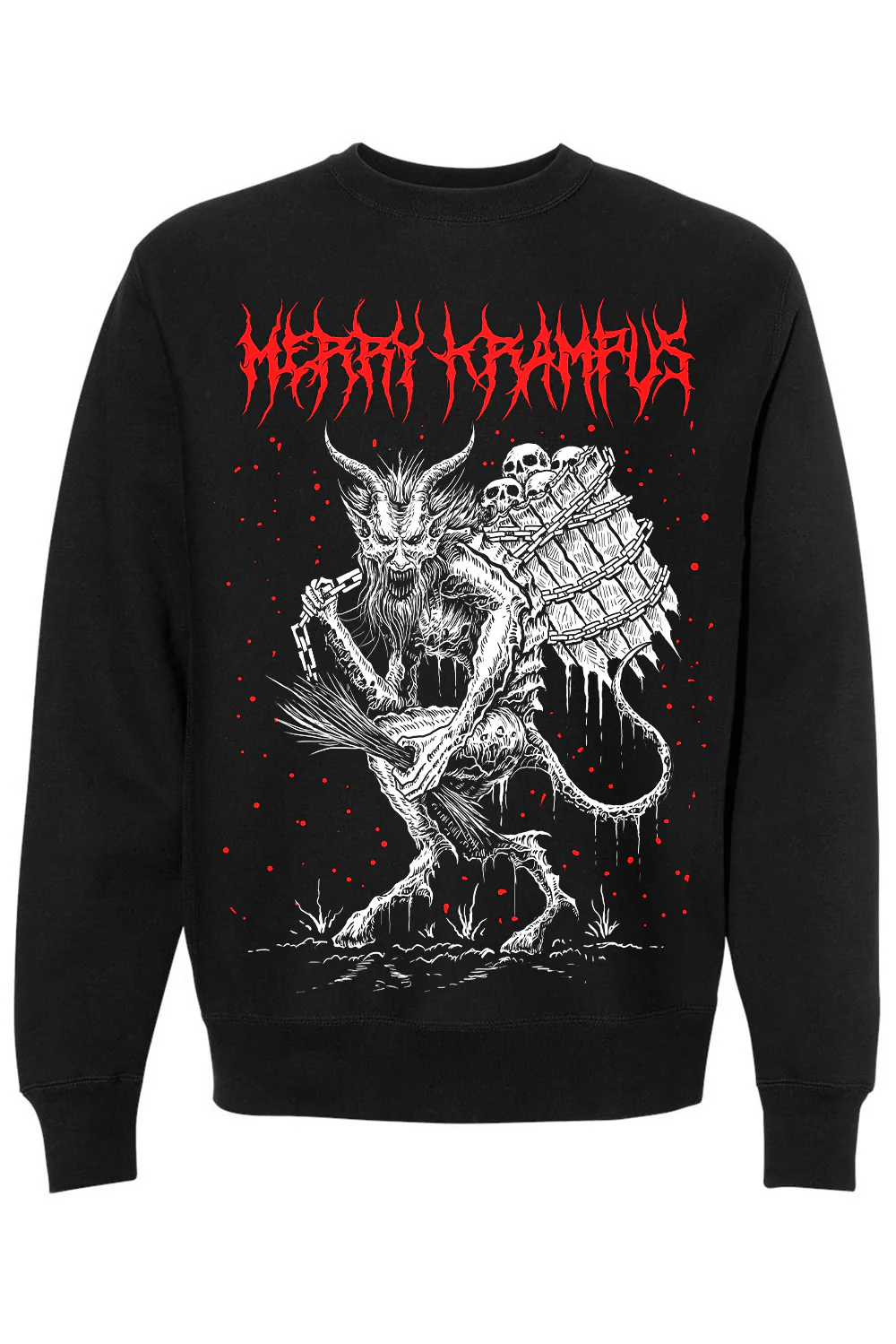 Merry Krampus Sweatshirt - Image 9