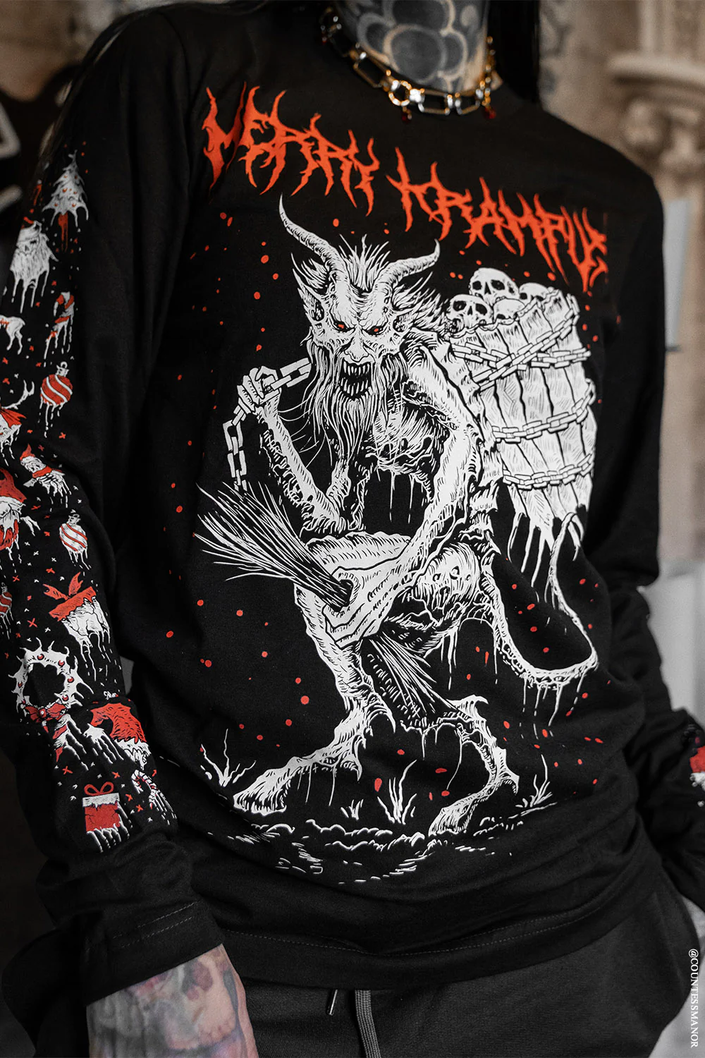 Merry Krampus T-shirt - Image 10