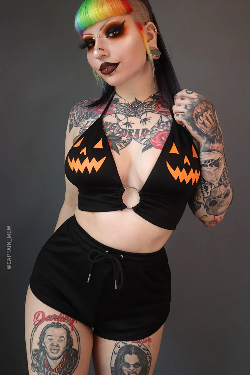 Midnight Jack O' Lantern Lounge Set