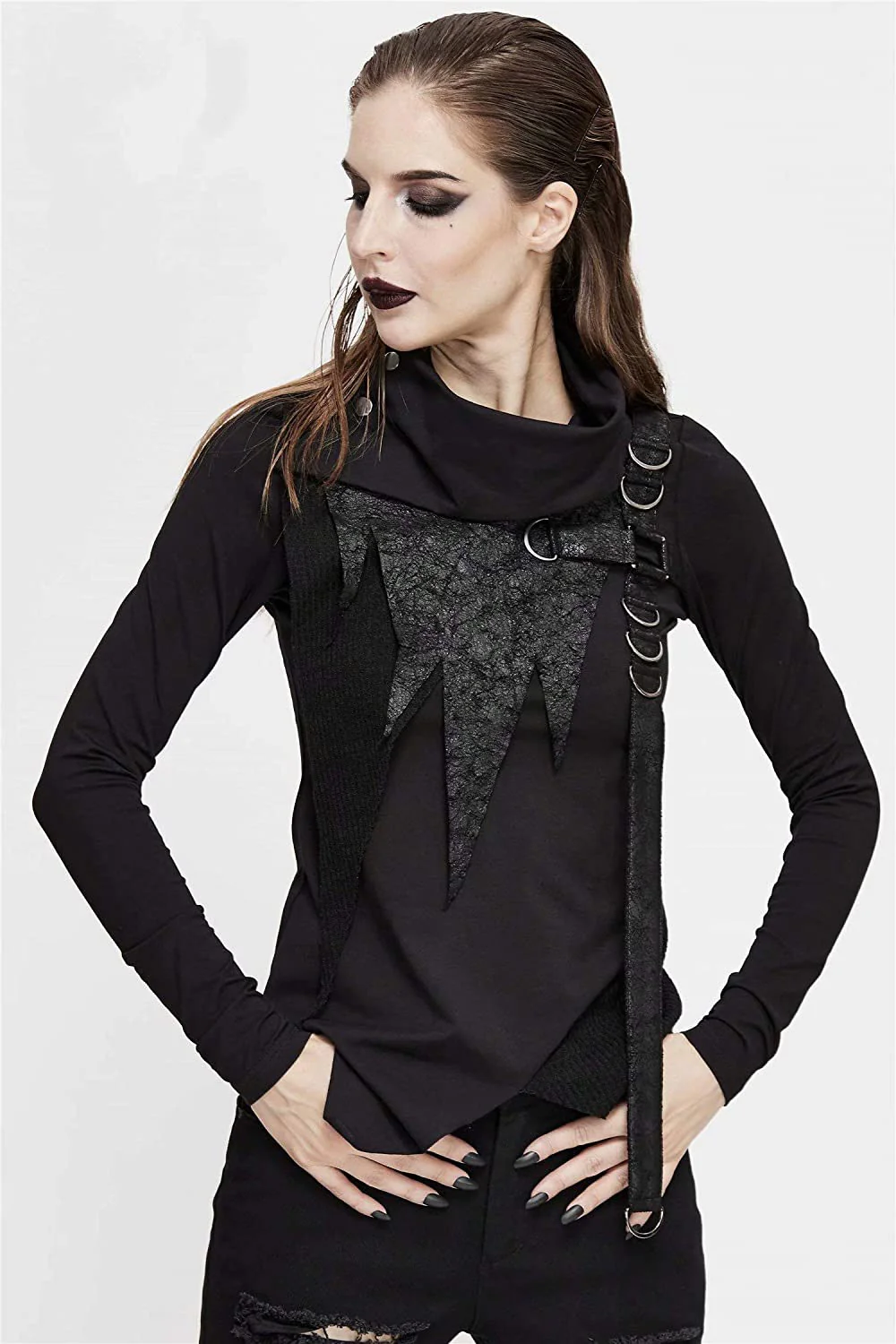 Midnight Mage Tattered Top