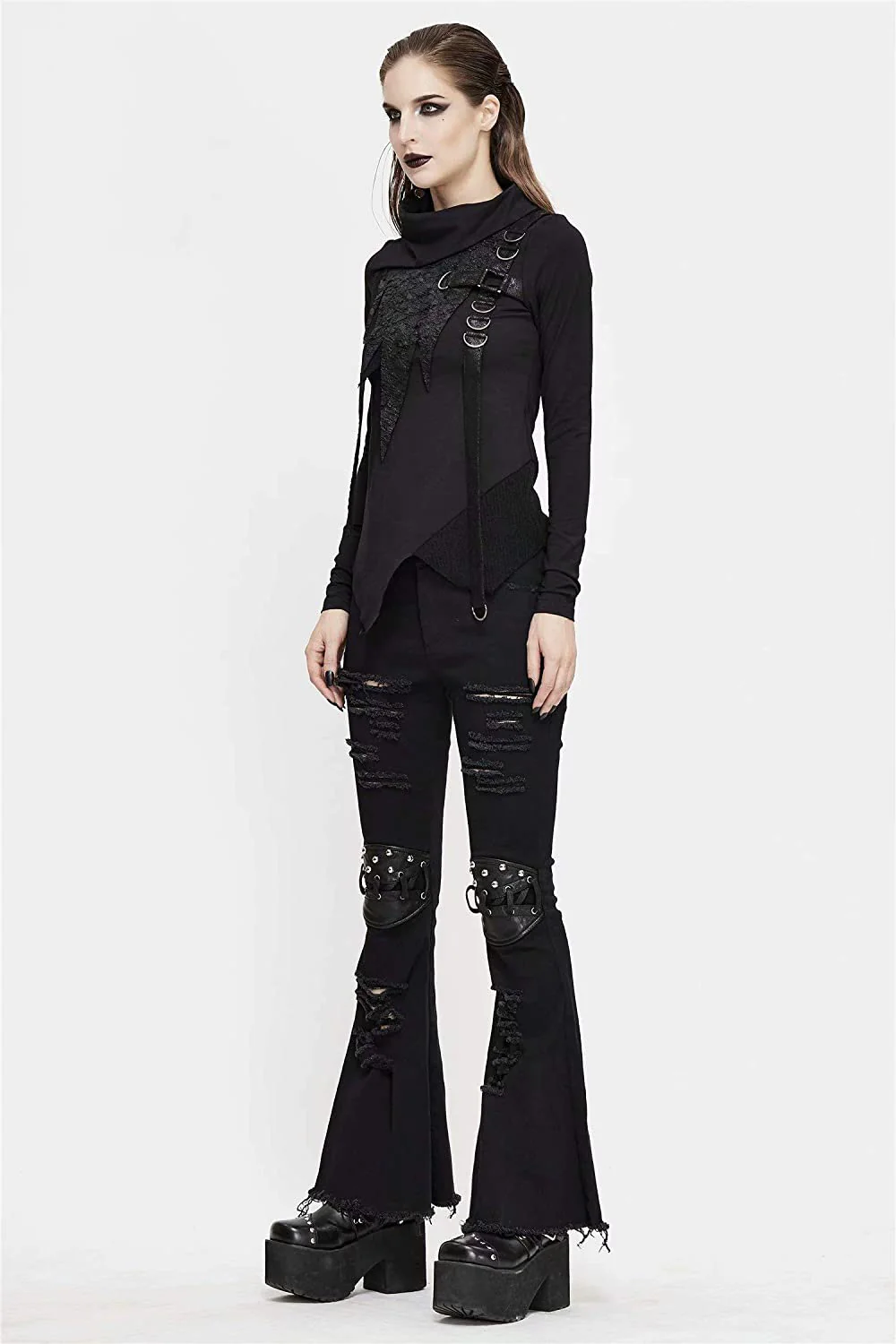 Midnight Mage Tattered Top - Image 4
