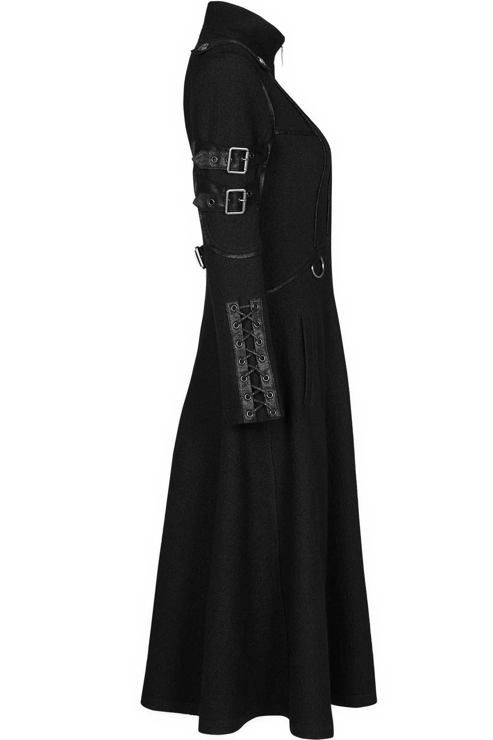 Midnight Militia Gothic Coat [BLACK] - Image 8