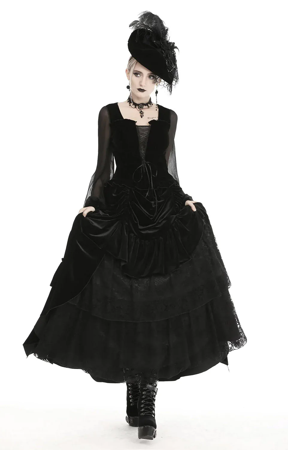 Midnight Moon Maxi Skirt - Image 4