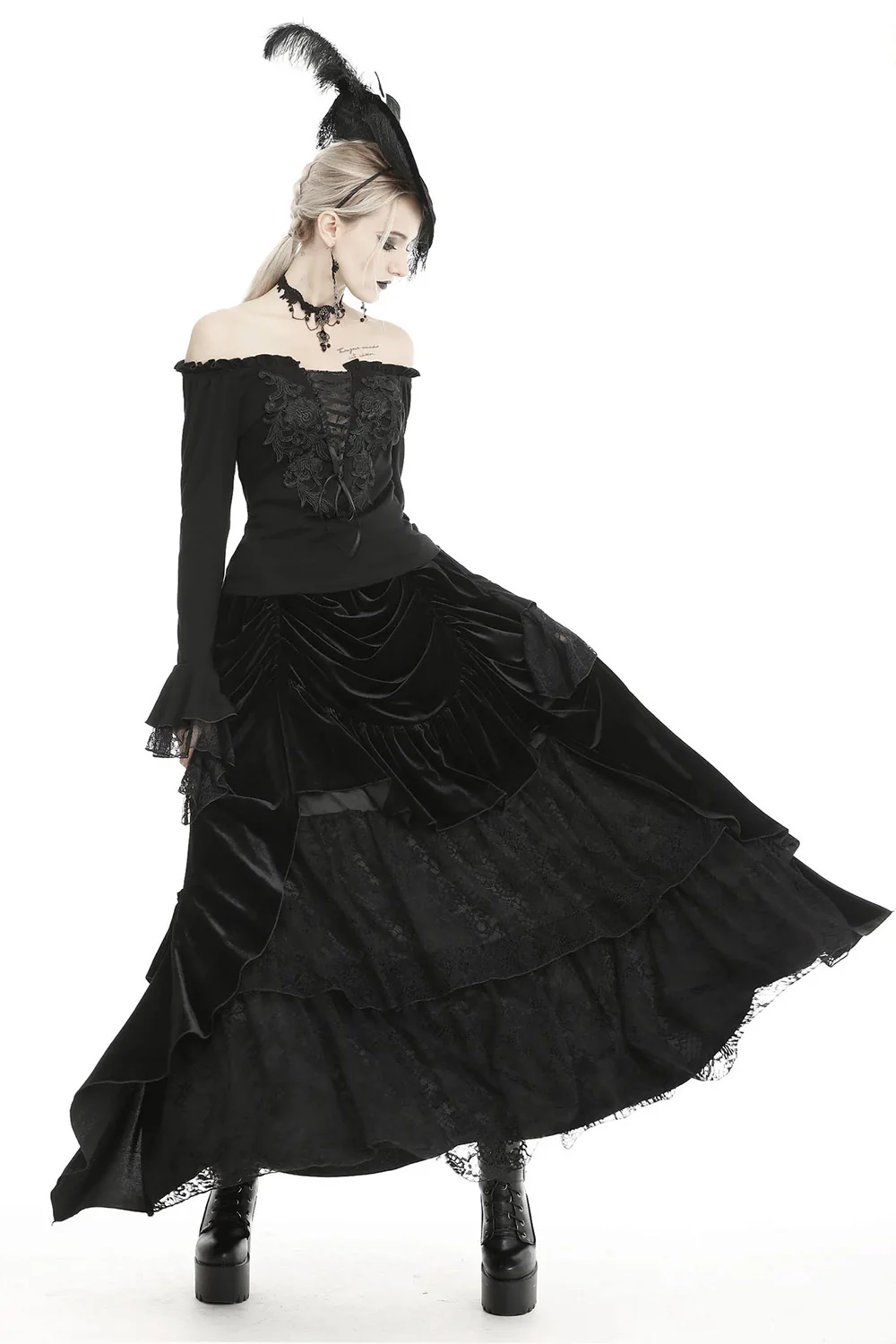 Midnight Moon Maxi Skirt - Image 5