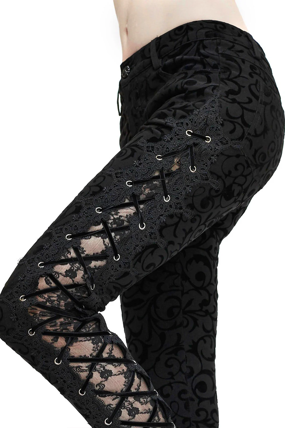 Midnight Spell Brocade Pants