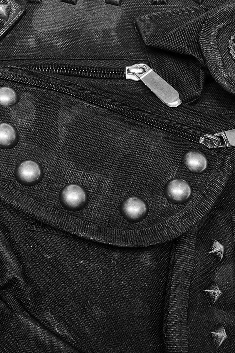 Military Goth Leg Harness Bag [Unisex] - Image 7
