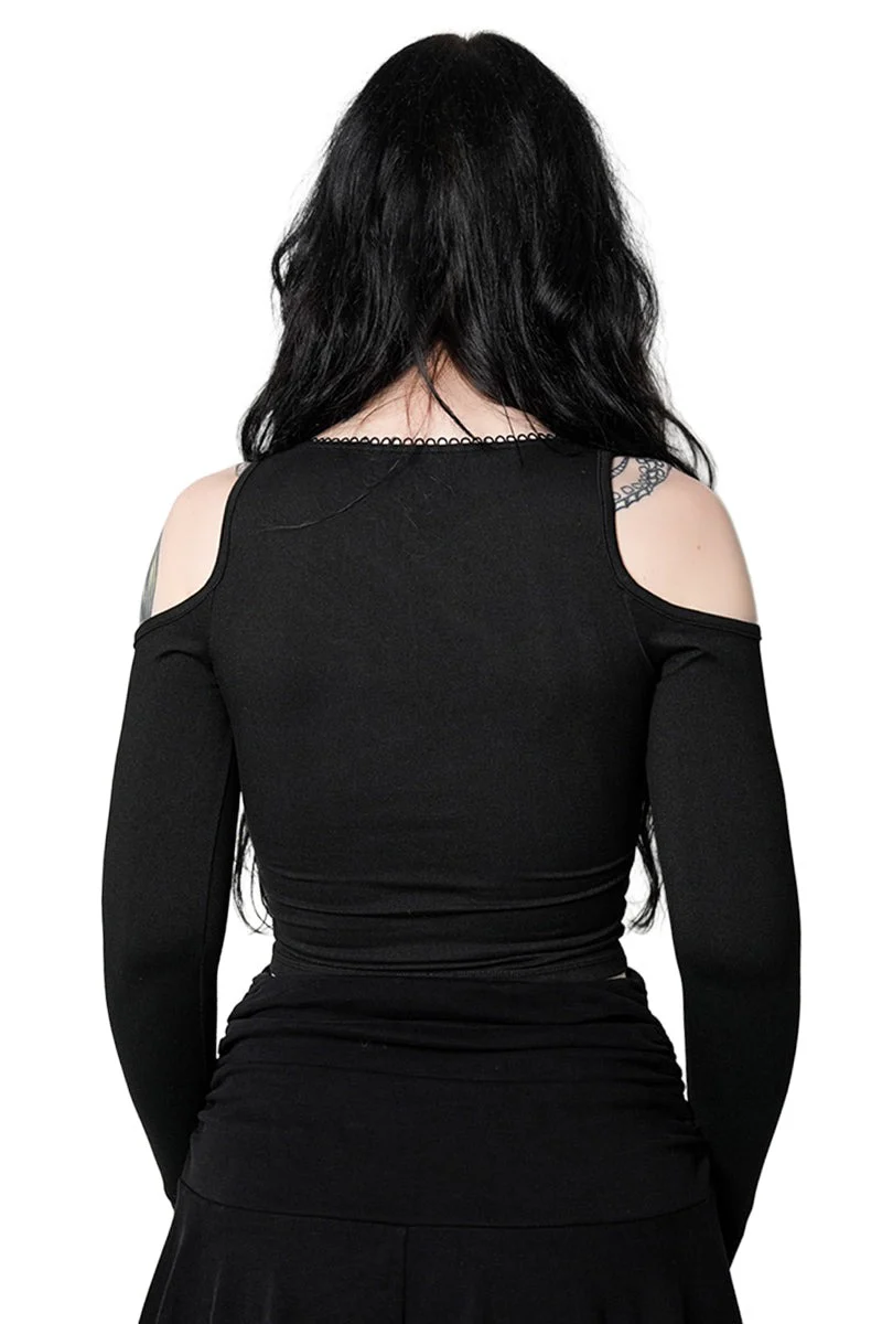 Minerva Cold Shoulder Top - Image 5