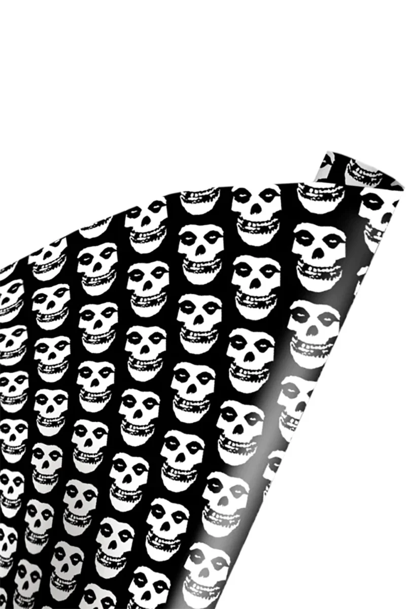 Misfits Skull Wrapping Paper - Image 2