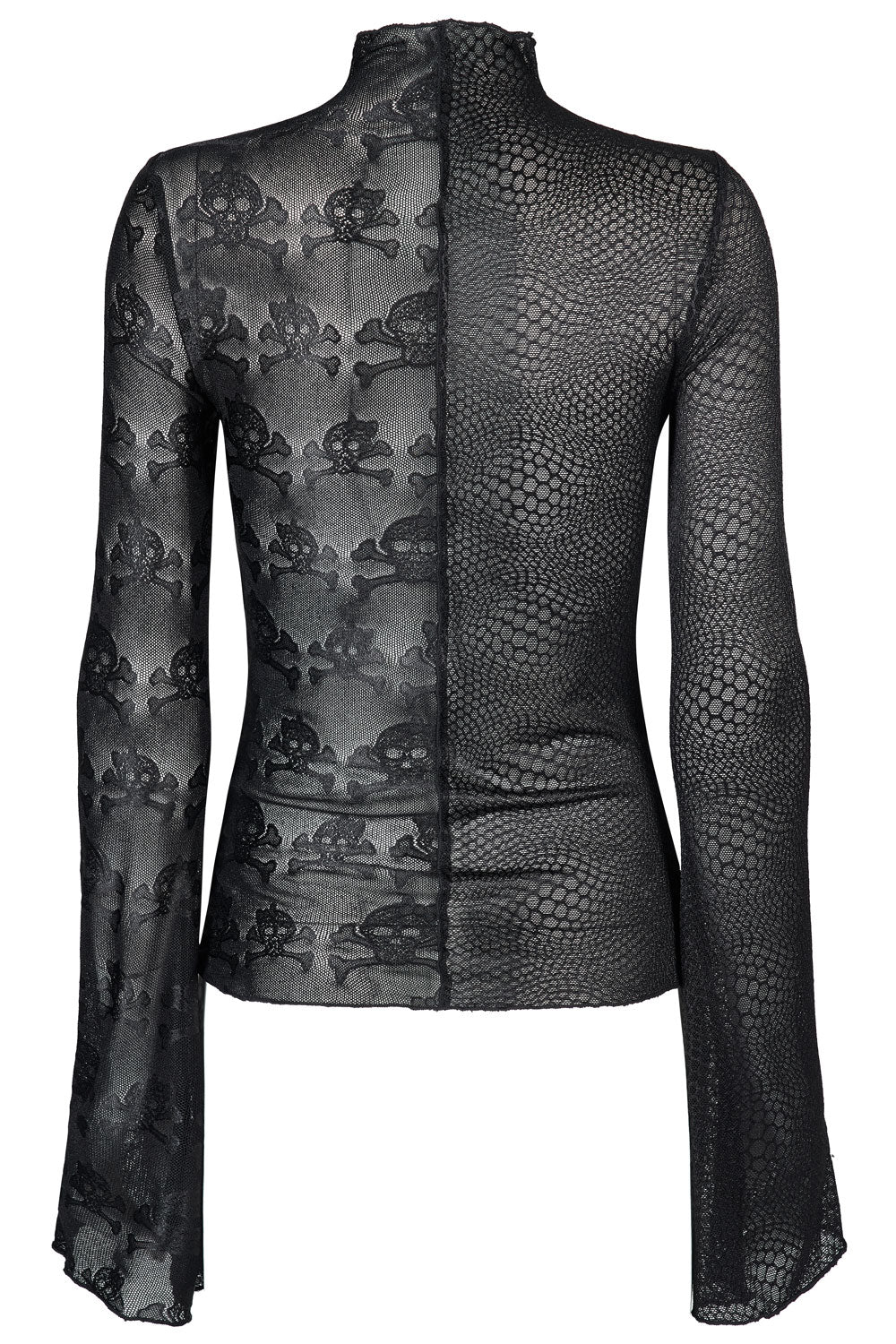 Mismatched Mesh Top [Skull/Snake] - Image 6