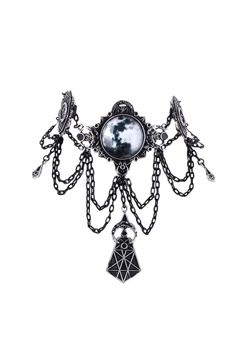 Moon Geometry Choker - Image 2