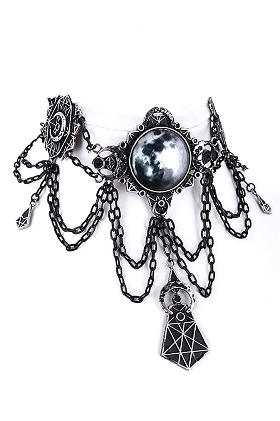 Moon Geometry Choker - Image 3