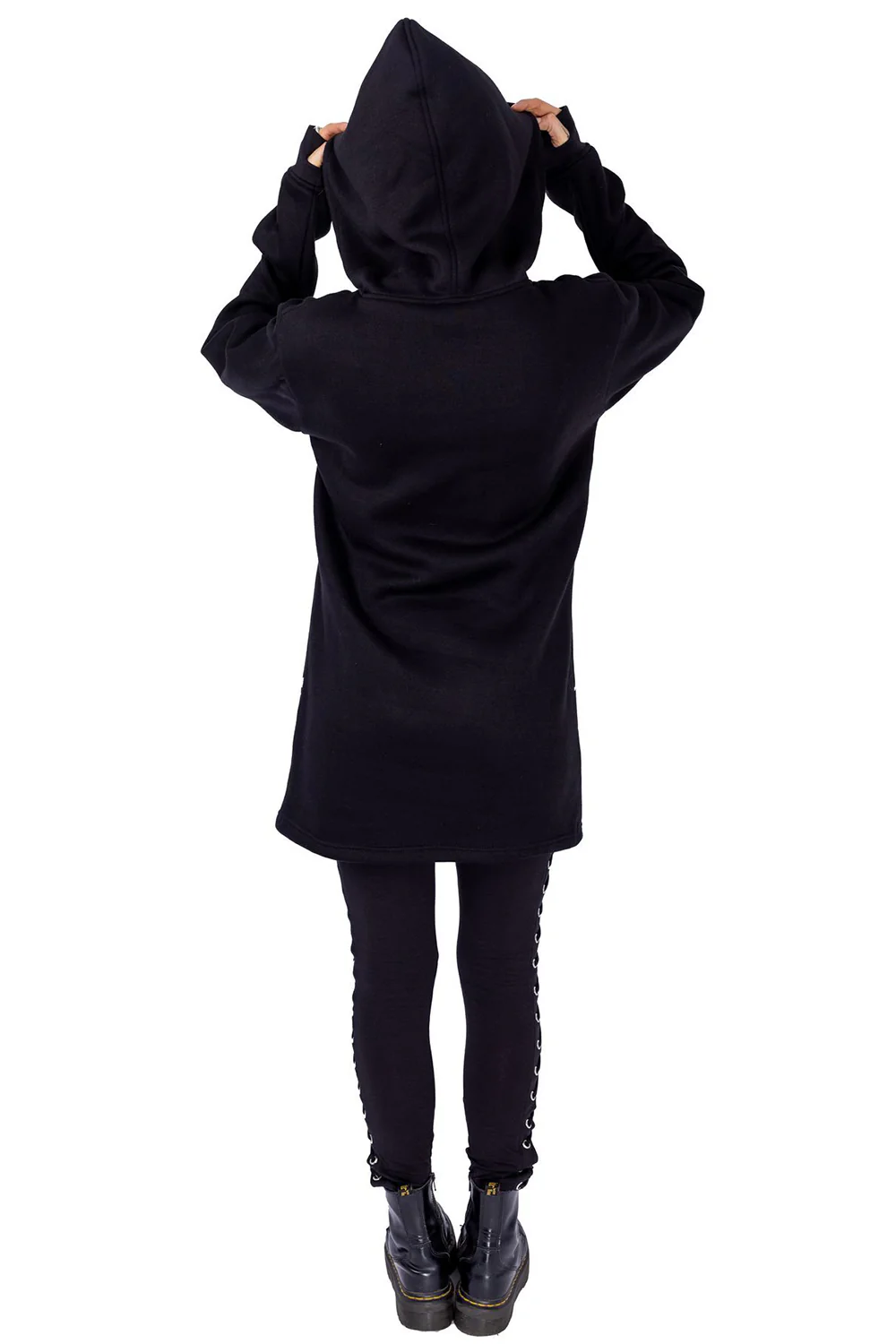 Moon Kitty Hood [Black] - Image 4