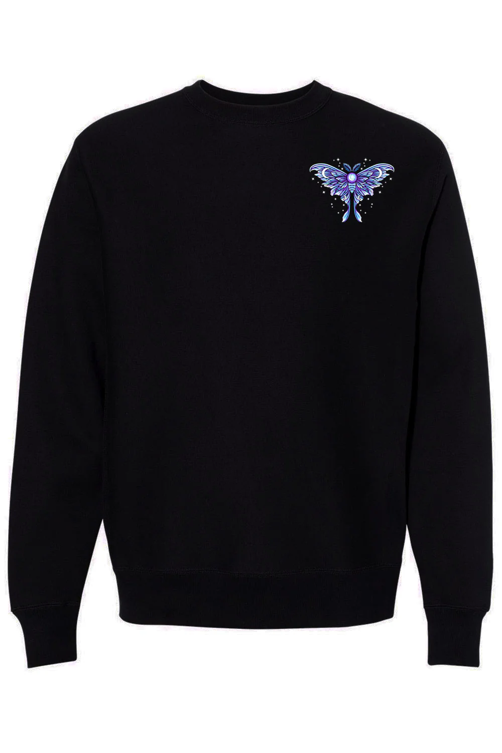 Moon Moth Wings Sweatshirt - Image 2