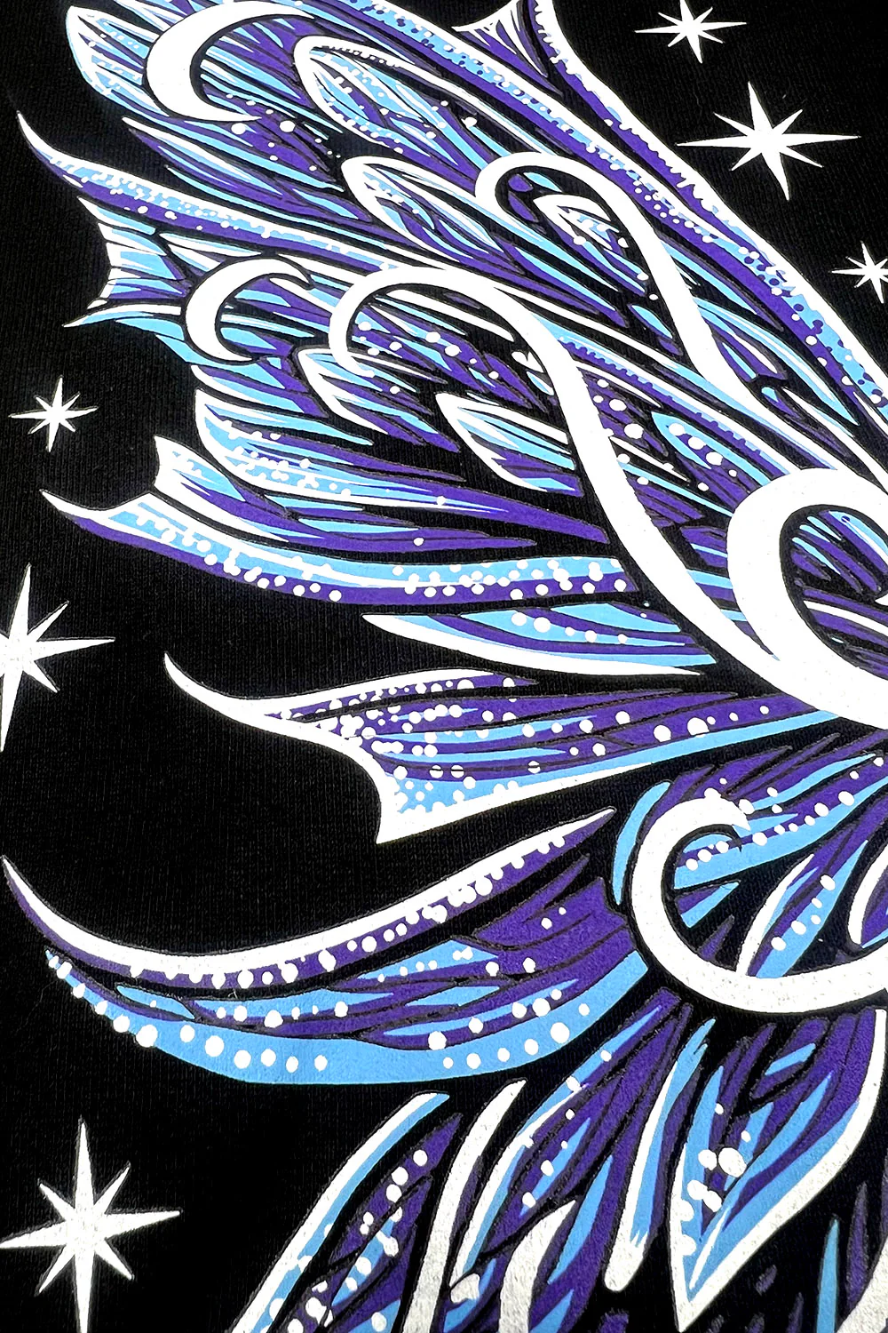 Moon Moth Wings Sweatshirt - Image 3
