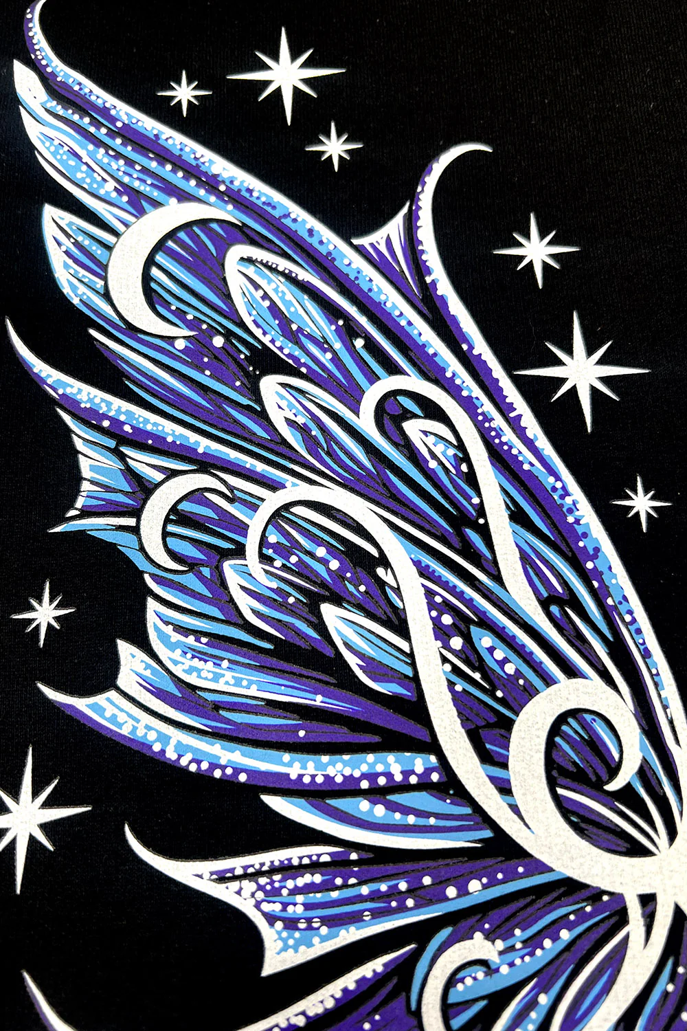 Moon Moth Wings Sweatshirt - Image 5