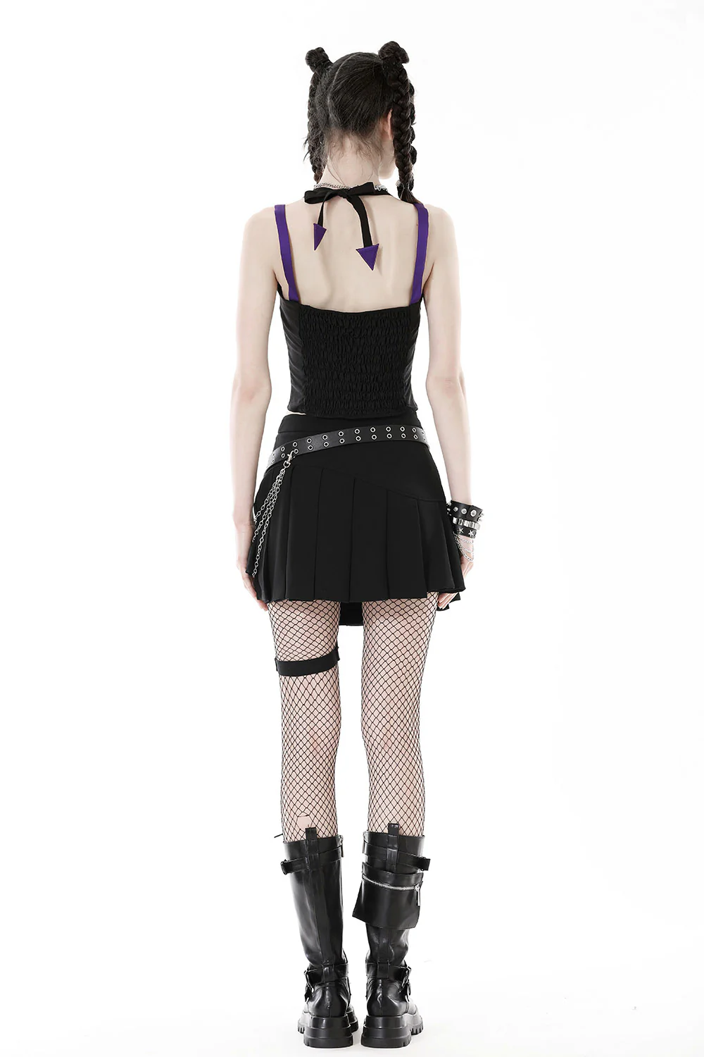 Moonhaunt Halter Crop Top - Image 6