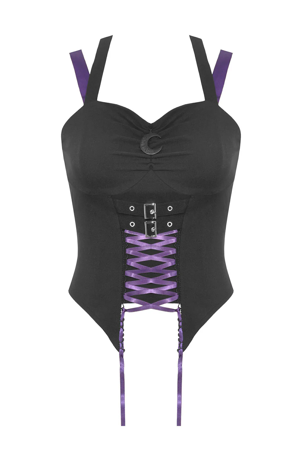 Moonhaunt Halter Crop Top - Image 7