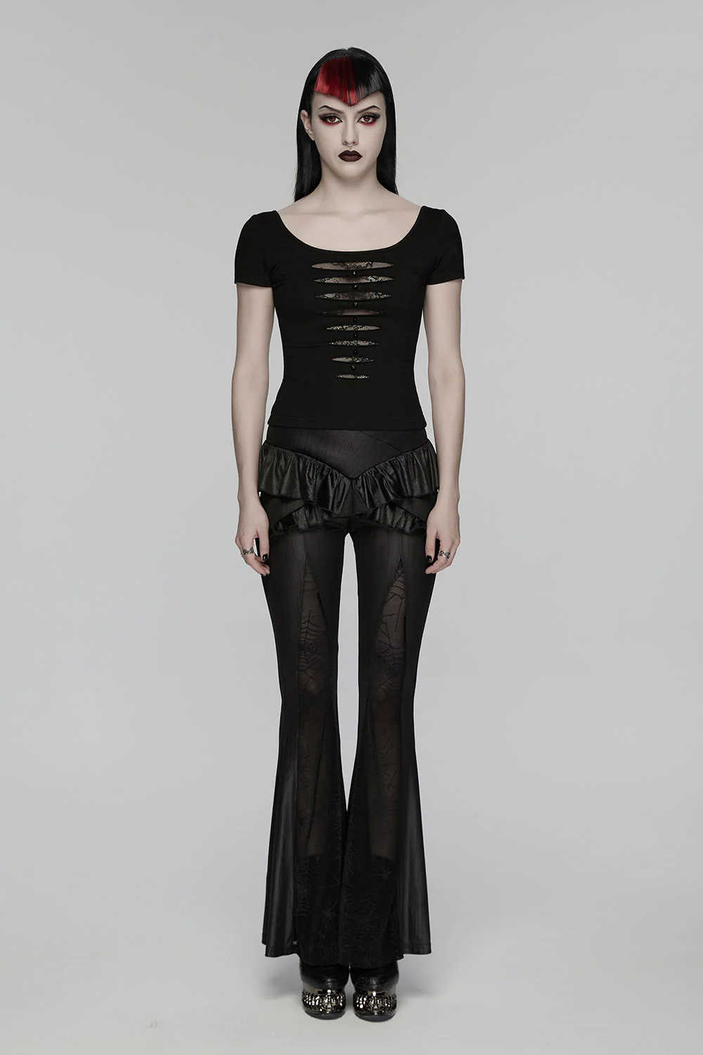 Moonlace Shredded Cotton Top - Image 5
