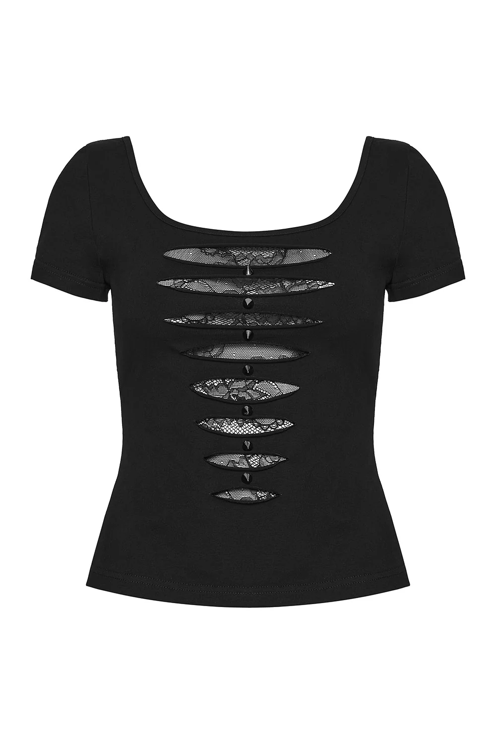 Moonlace Shredded Cotton Top - Image 7